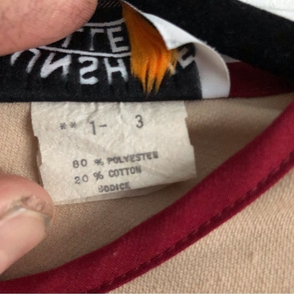 Vintage Sunshine Alley jersey knit dress in size 14 - Picture 4 of 5